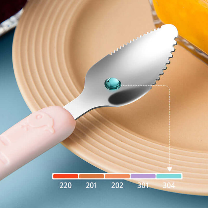 2er-Set Silikon-Baby-LöffelK - Sanft & Sicher Füttern