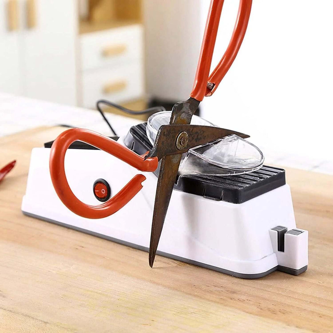 Elektromesser Schärfer mit Keramik & Diamantwalzen