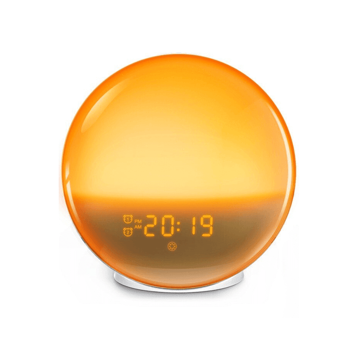 Lichtwecker mit Radio & Naturgeräuschen - GlowRise