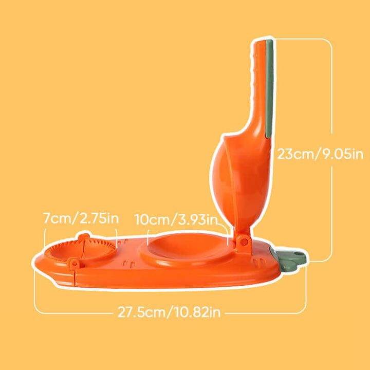 Knödelform - Teigtaschenpresse - 27,5 x 23 cm