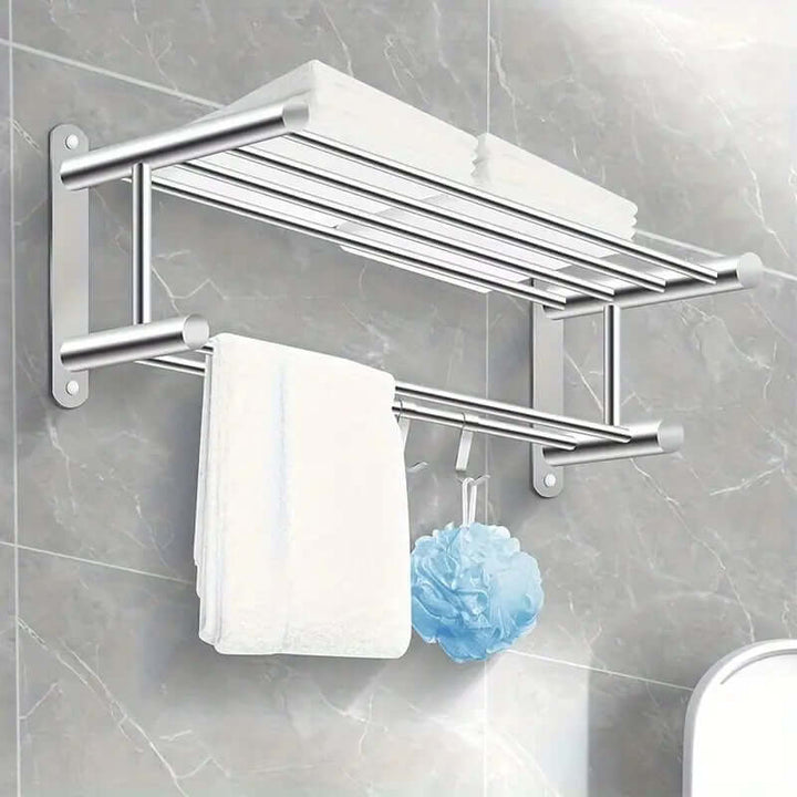 Edelstahl Handtuchhalter Badregal - Modernes Design