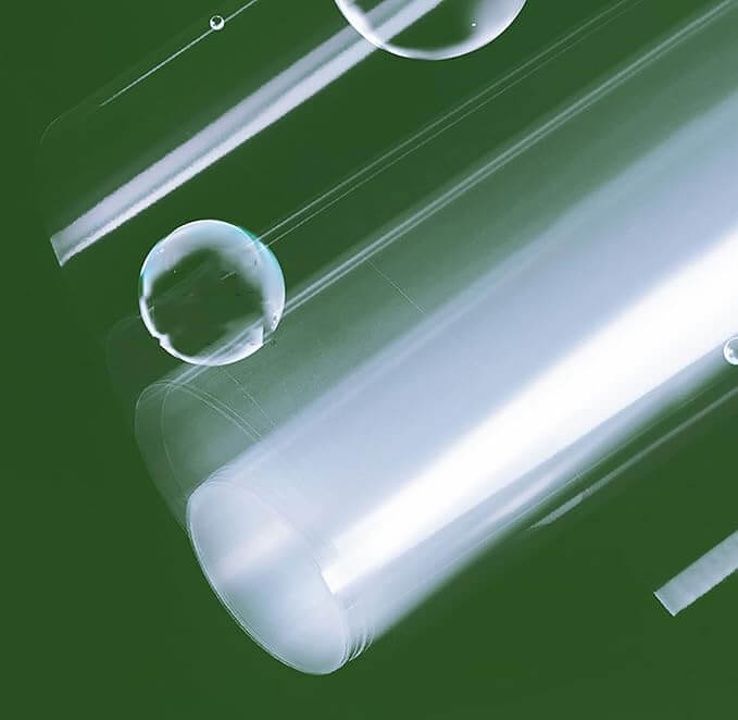 Transparente Schutzfolie - Elektrostatische Wandaufkleber