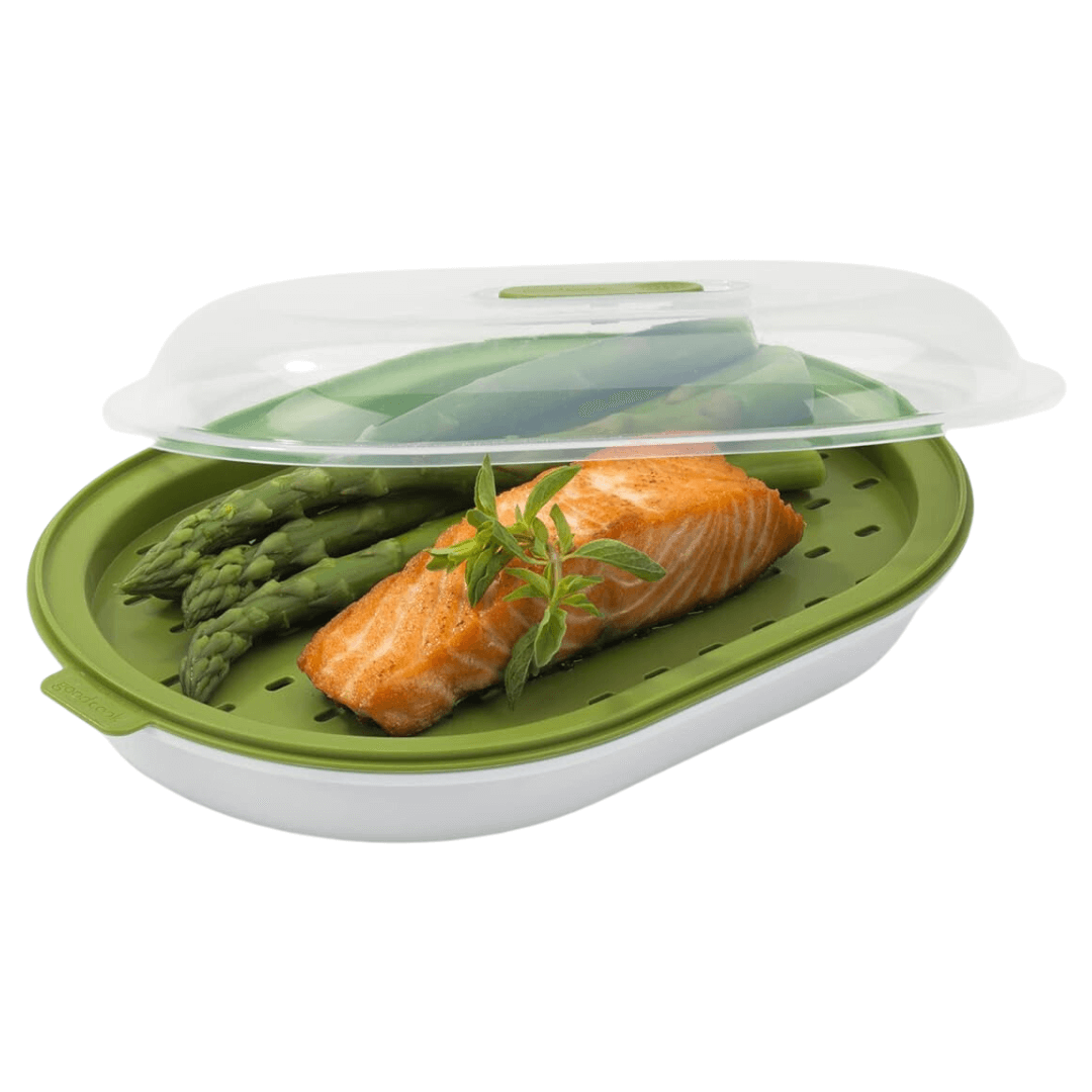 Mikrowellen-Dampfgarer für schnelles & gesundes Kochen