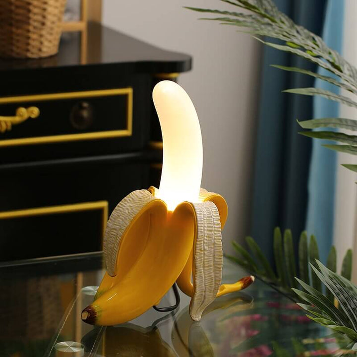 Art Deco Tischlampe Bananen Design