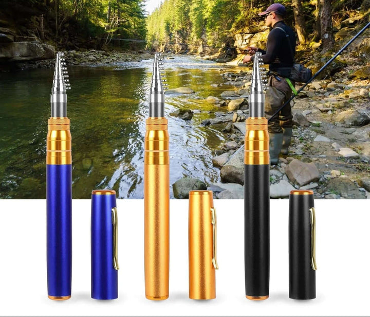 Kompaktes Reise-Angelset - 97cm