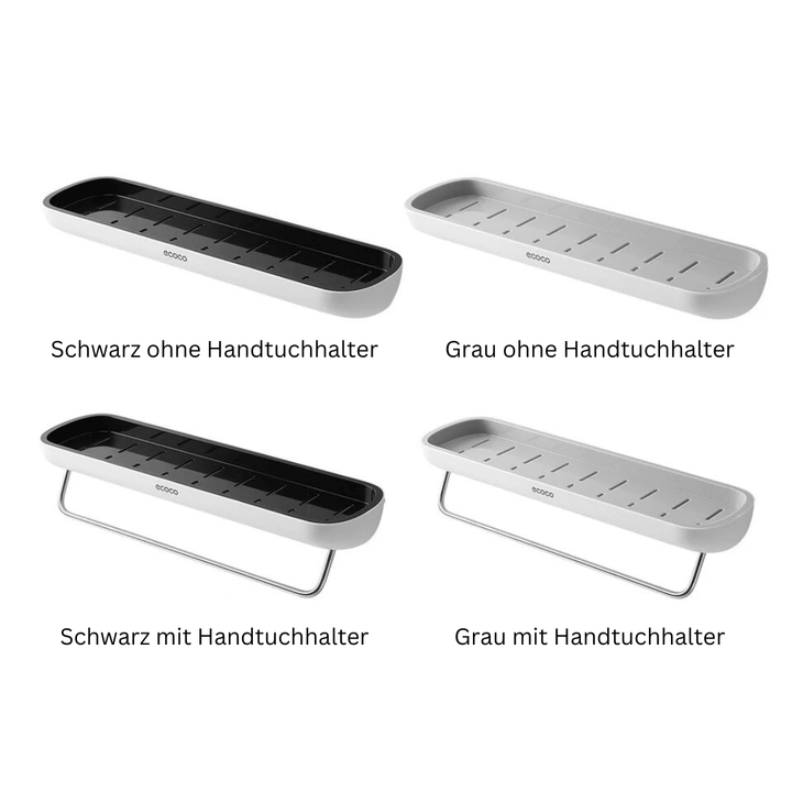 Badezimmer-Organizer - Wandregal mit Handtuchhalter