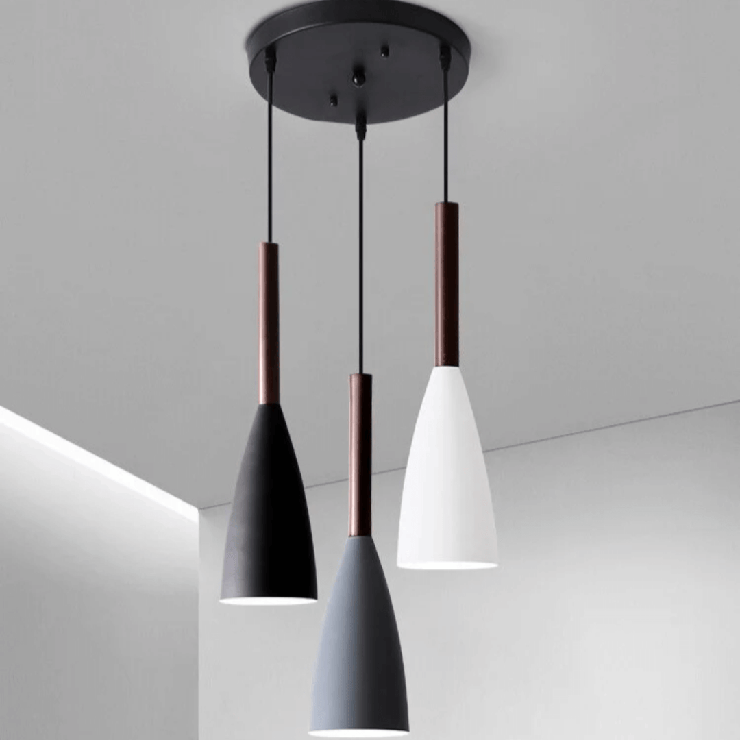 3er Set Moderne Pendelleuchten
