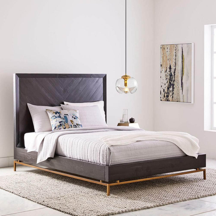 Moderne Wellen-Pendelleuchte -Glasleuchte