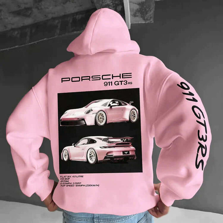 Bequemer Oversized Racing Hoodie