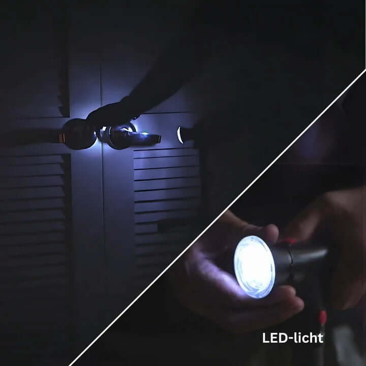 Leichte & stabile Gehhilfe mit LED-Licht