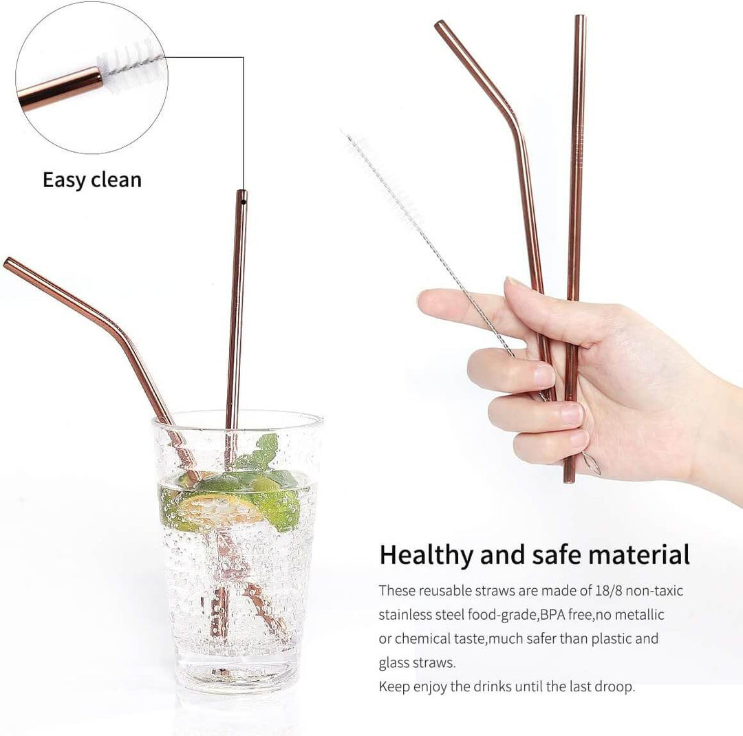 Tragbares Edelstahl Besteckset - Reisebegleiter