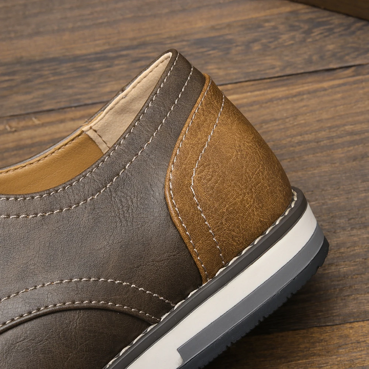Professional men's classic Derby dress shoes for business meetings, office, and formal events.