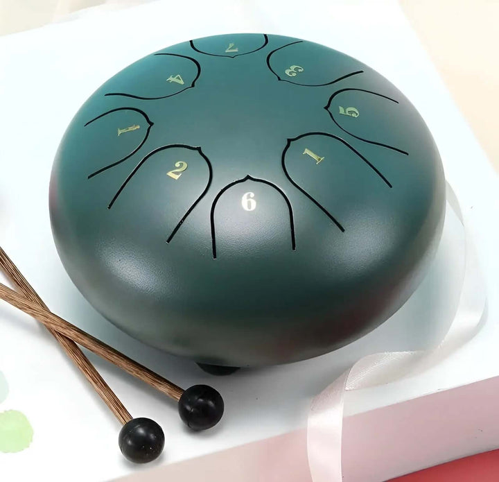 Entspannungstrommel aus Stahl - Regenklänge