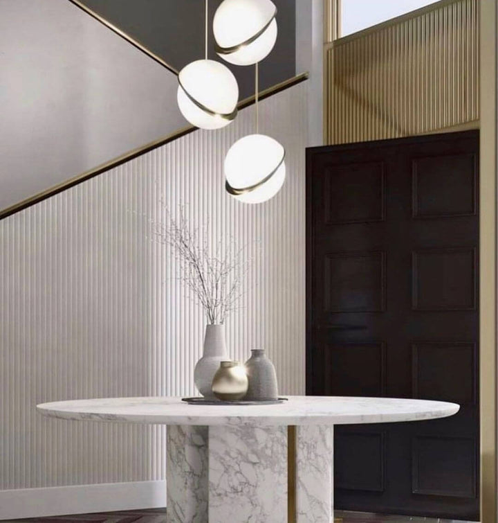 Mondförmige Pendelleuchte Modernes Design