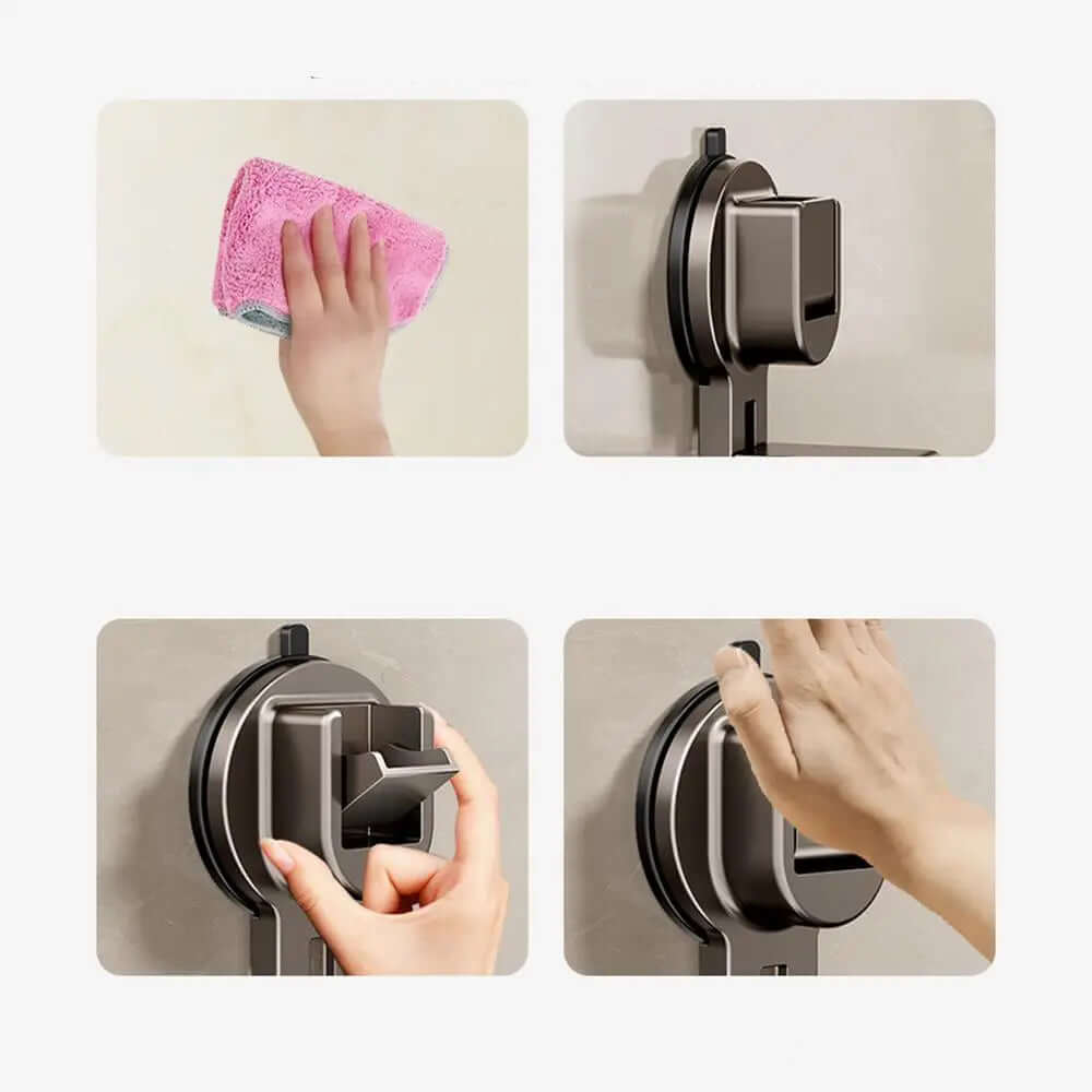 Vielseitiger Saugnapf-Haken - Ordnung ohne Bohren