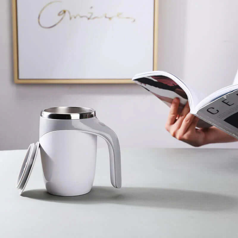 Selbst-Rührender Thermobecher 400ml - BPA-frei