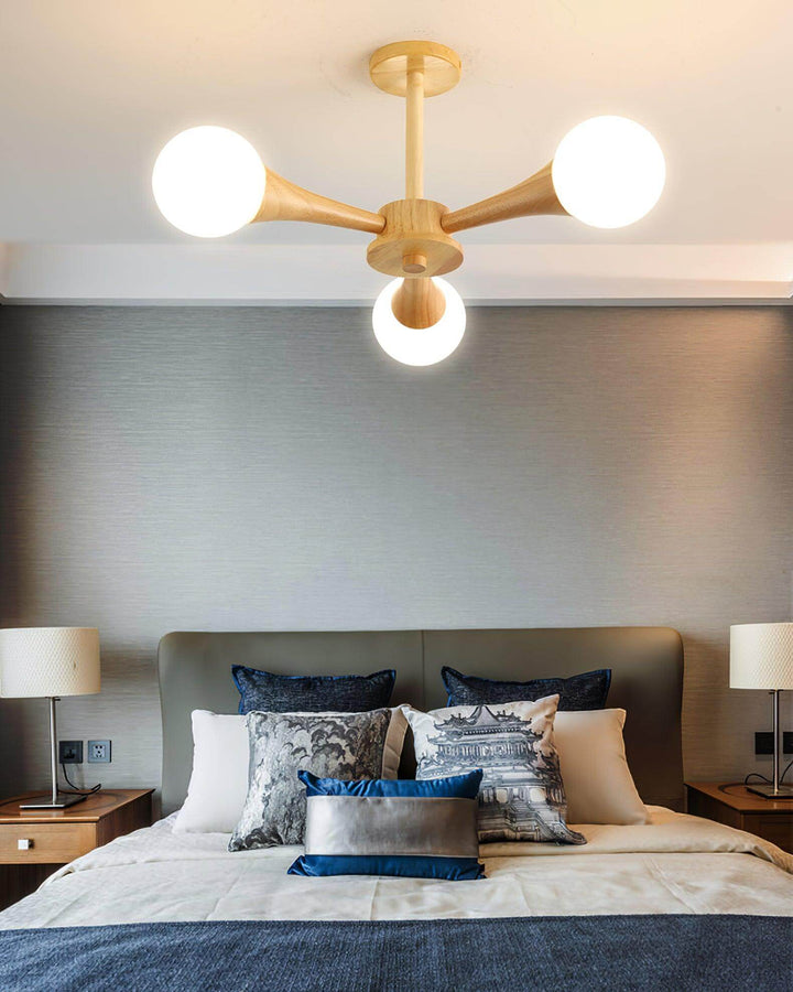 Holz Kronleuchter Deckenleuchte