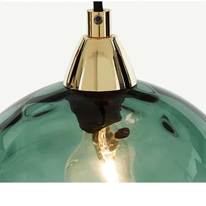 Elegante Glas-Kugel-Hängeleuchte