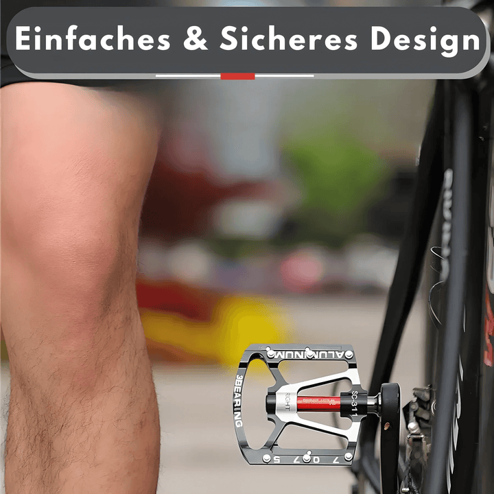 Leichtmetall Fahrradpedale mit Anti-Rutsch-Grip