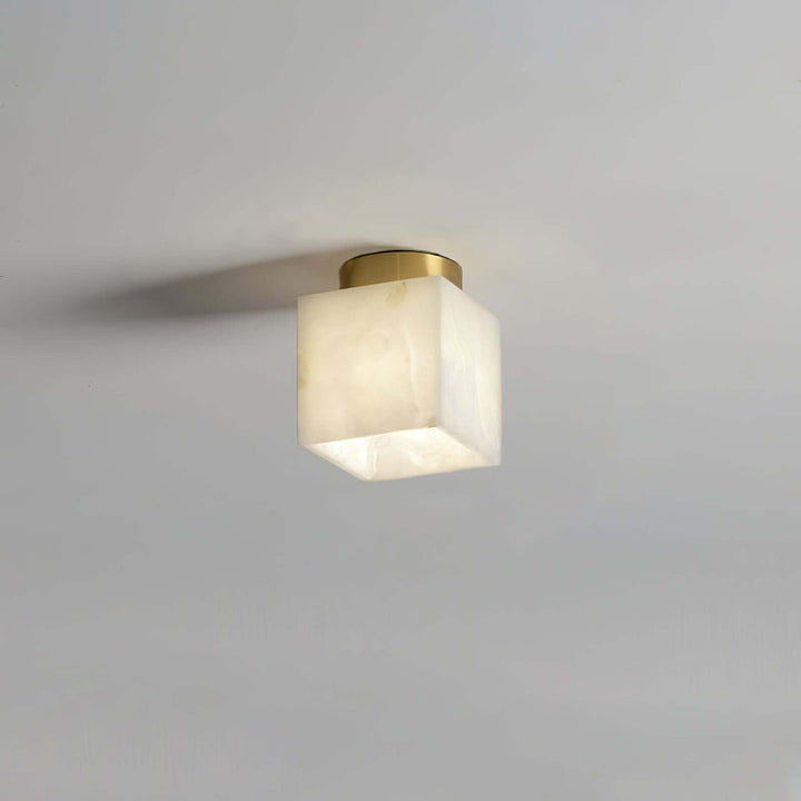 Mond Alabaster Deckenleuchte, Modern LED, 15cm