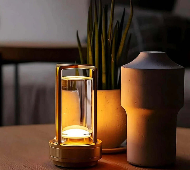 Tragbare Kristall-Tischlampe - Wasserdicht