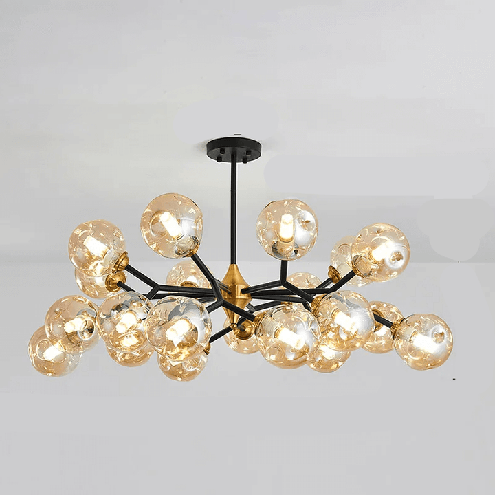 Moderner Glaskronleuchter - LED