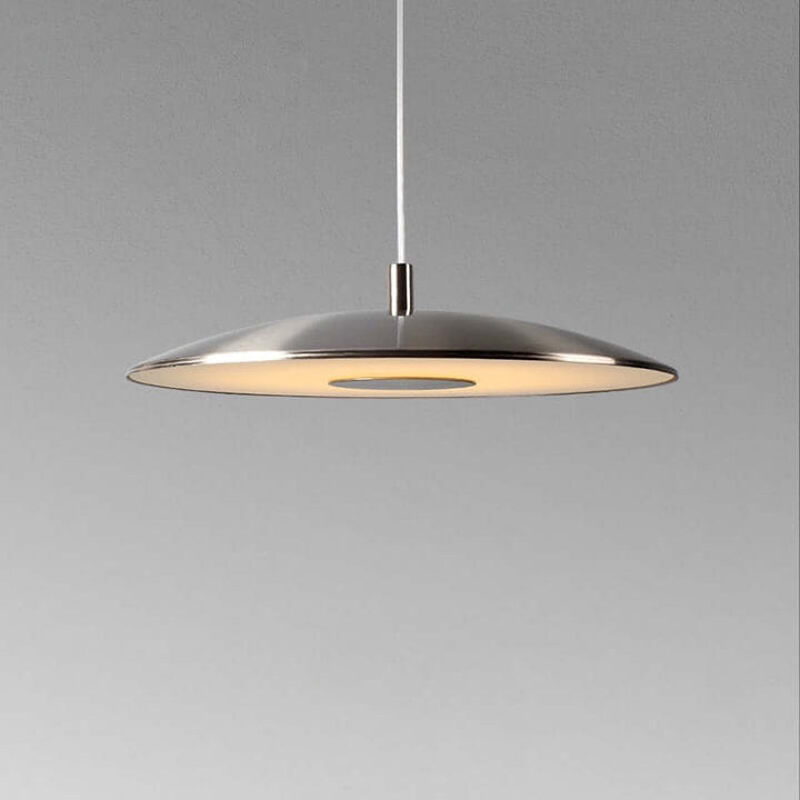 Moderne LED Pendelleuchte - Eisen Nickel