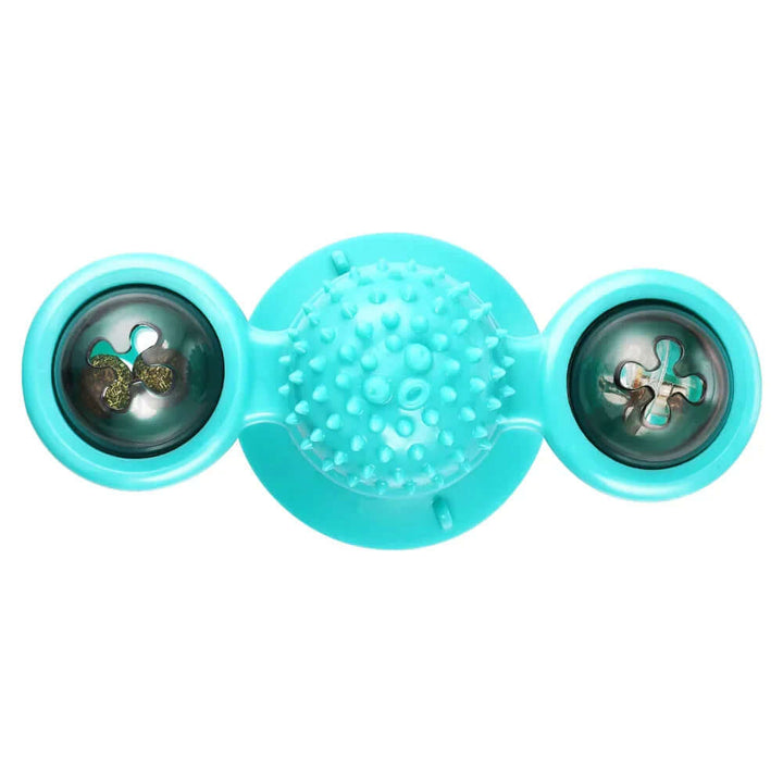 Interaktives Katzenspielzeug Windmühle mit Bällen