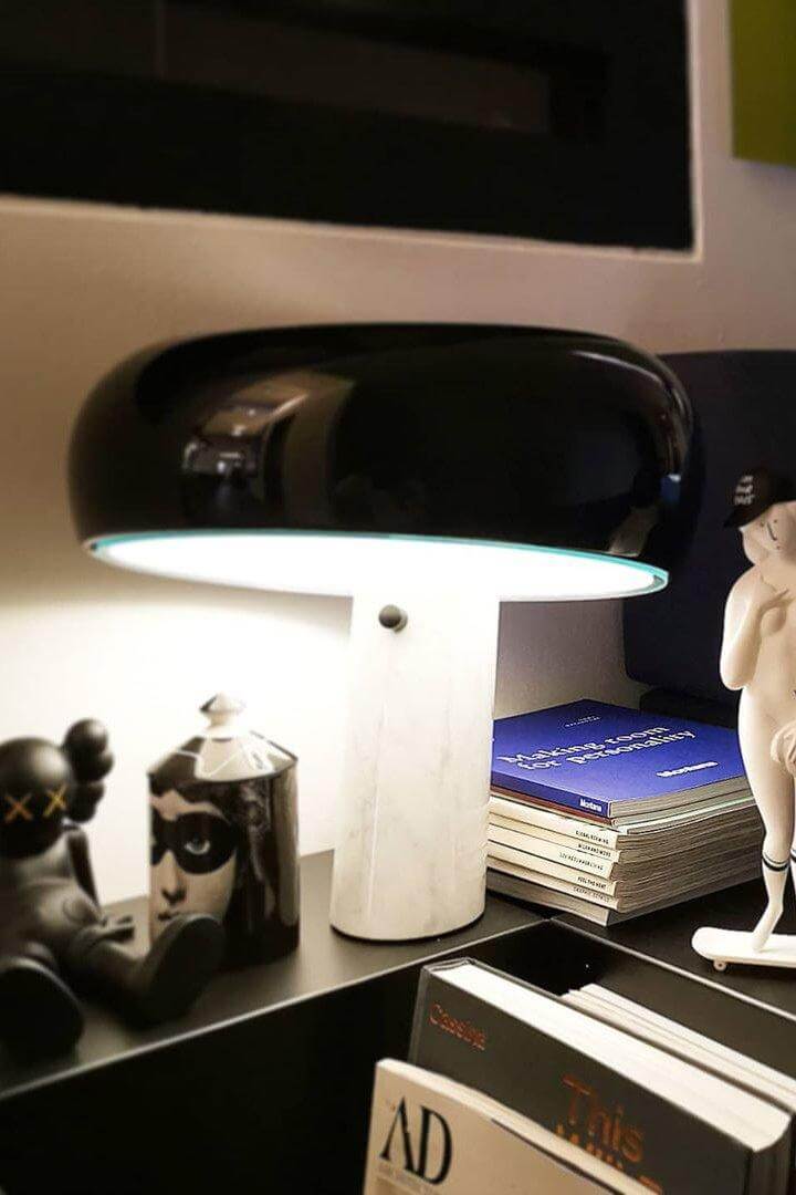 Designer Marmor Tischlampe