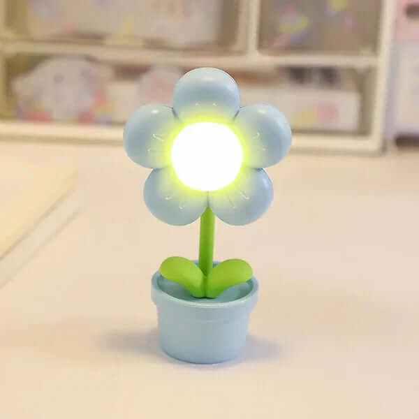 LED Blume Tischlampe - Stimmungslicht Dekolampe