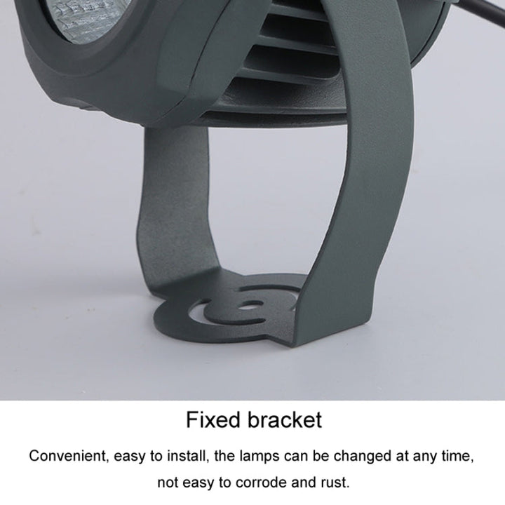 "10W LED Außenflutlicht, wasserdicht, COB Leuchte, robuste Aluminiumkonstruktion, IP65, Gartenbeleuchtung"