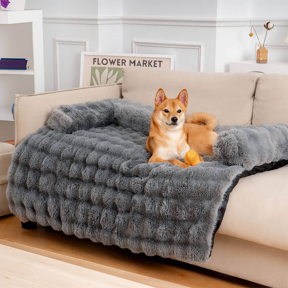 Kuscheliges Hundebett Sofa-Schutzdecke PlushNest