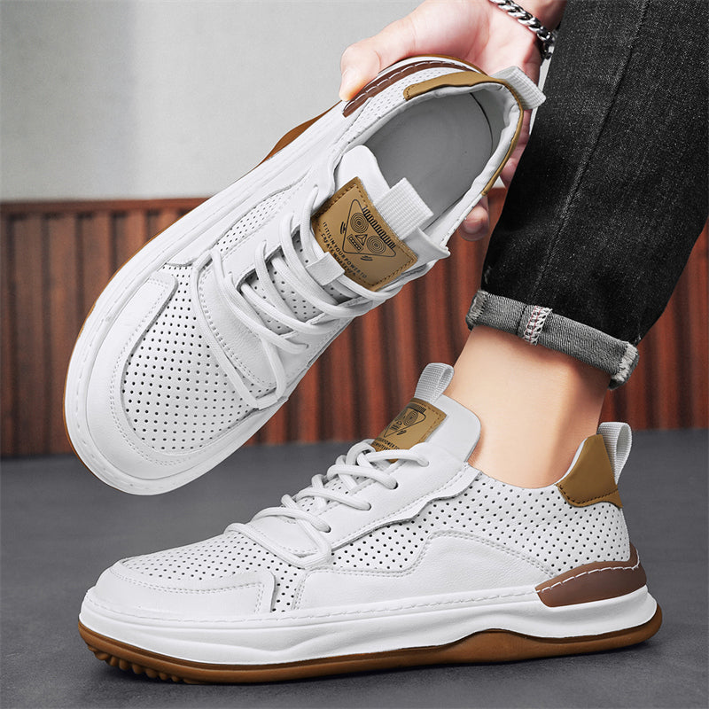 Versatile men's sneakers. Comfortable lace-up footwear, ideal for everyday style and long walks.