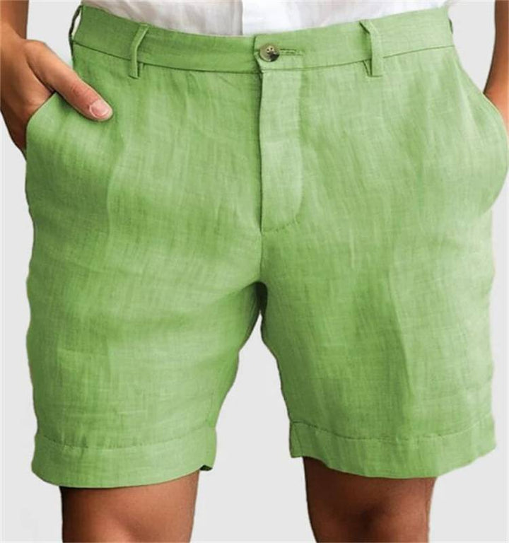Stylish men's relaxed fit summer shorts in various colors, perfect for beach, vacation & warm weather.