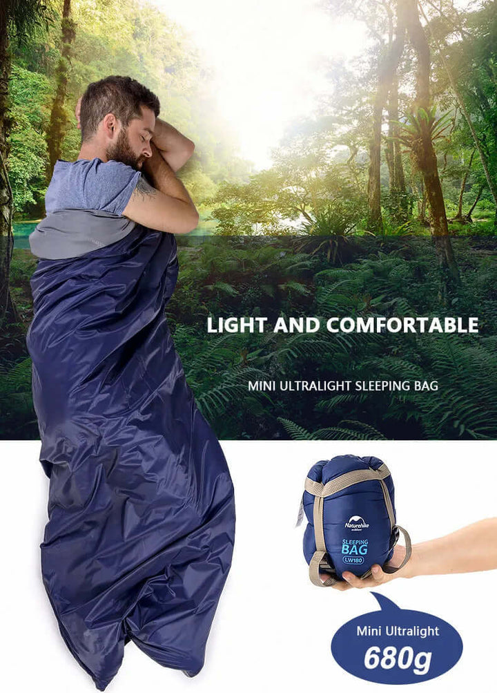 Kompakter & leichter Schlafsack für Camping & Outdoor