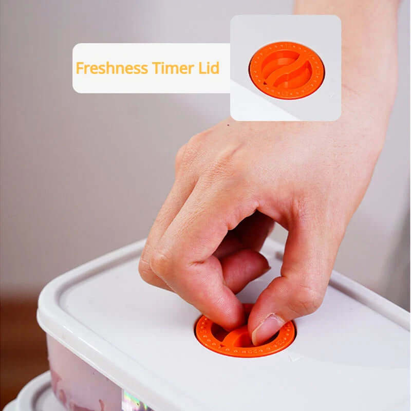 Frischhaltedosen mit Timerdeckel - Ideal für Mahlzeiten