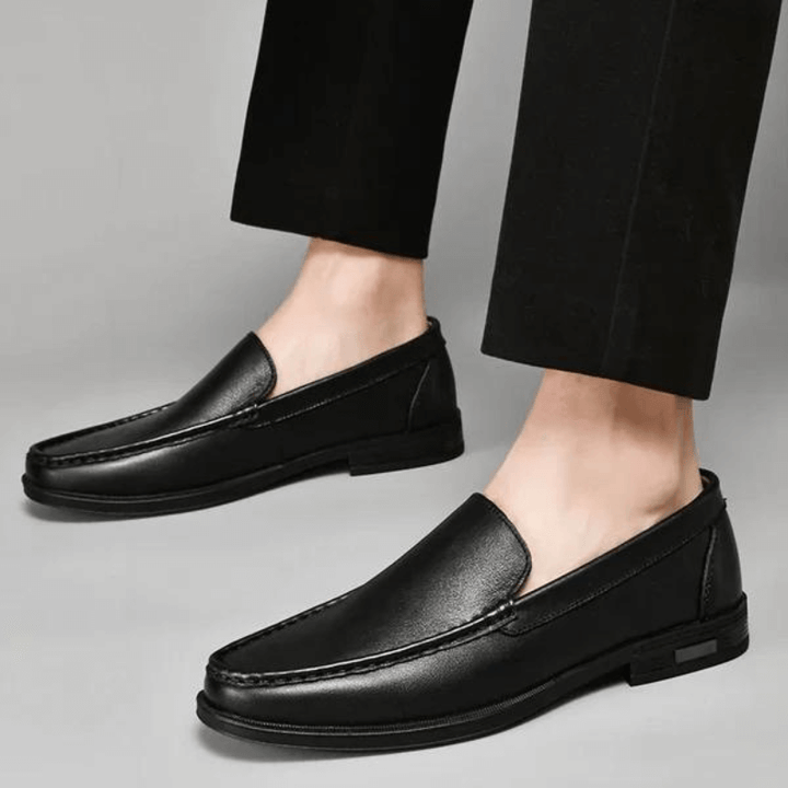Luxuriöse Loafer aus Italienischem Leder