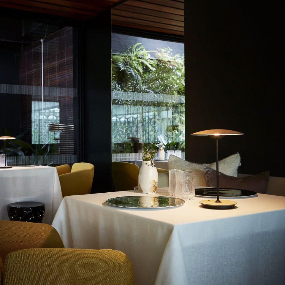 Designer Tischleuchte Modern LED 35cm