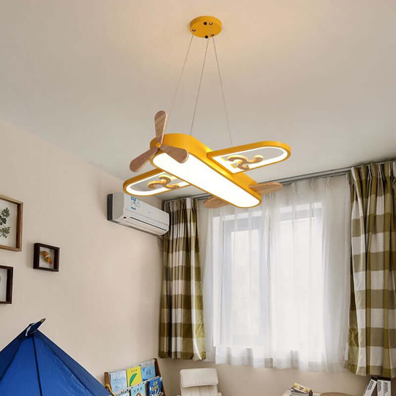 LED Flugzeug Deckenlampe Kinderzimmer