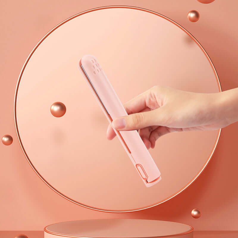 2-in-1 Glätteisen & Lockenstab - USB