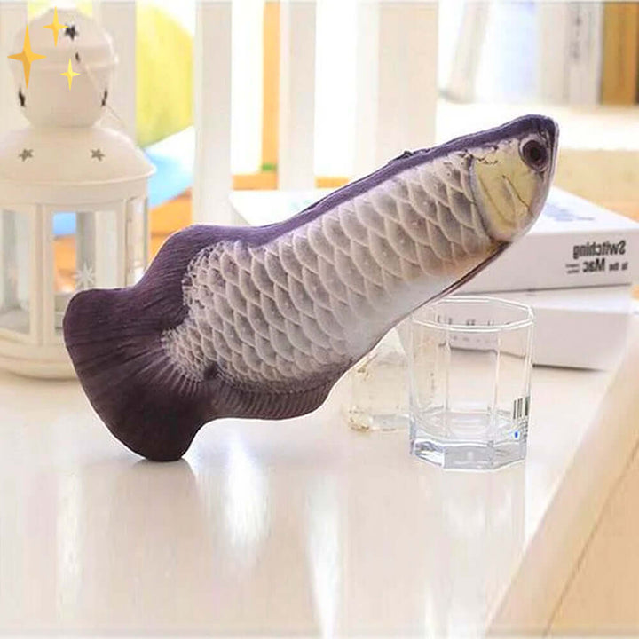 Interaktives Katzenspielzeug Set - 4 Bewegliche Fische