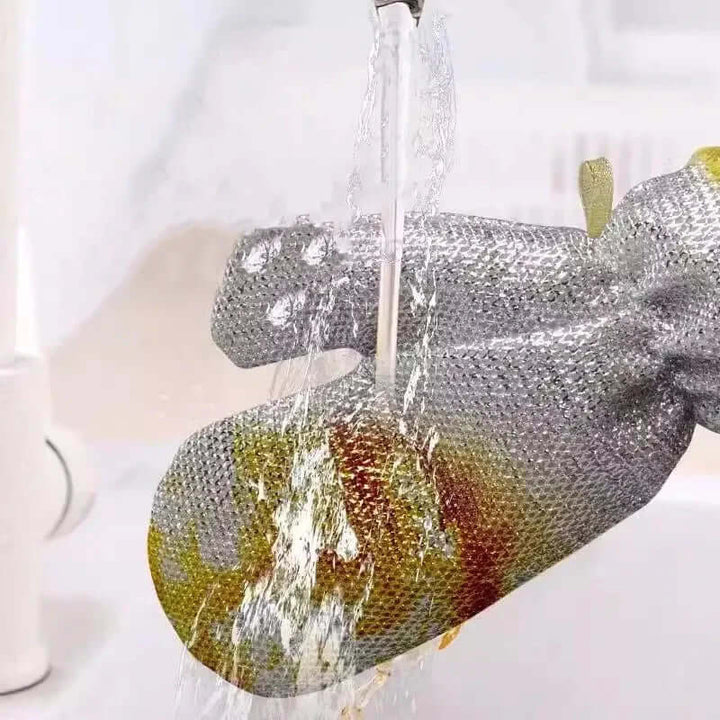 Effizienter Abwaschhandschuh - Schonend & Nachhaltig