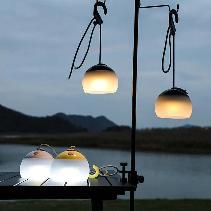 Multifunktionale Vintage Campinglampe