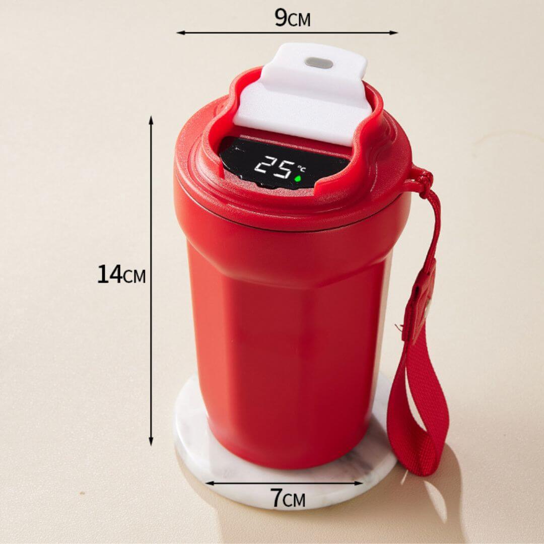 Isolierbecher 450ml mit LED Temperaturanzeige