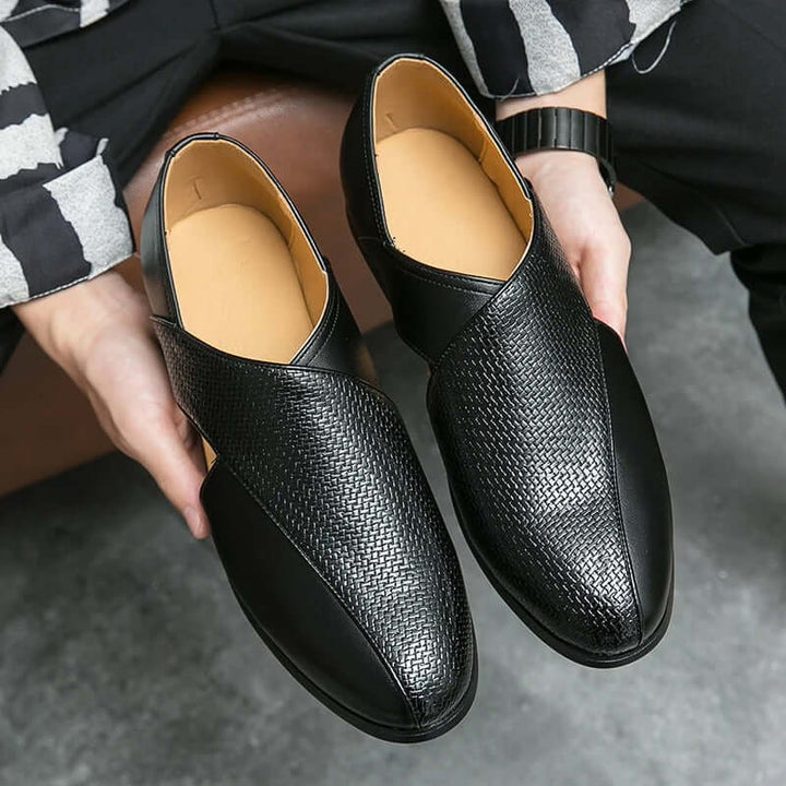 Vintage Leder-Sandalen