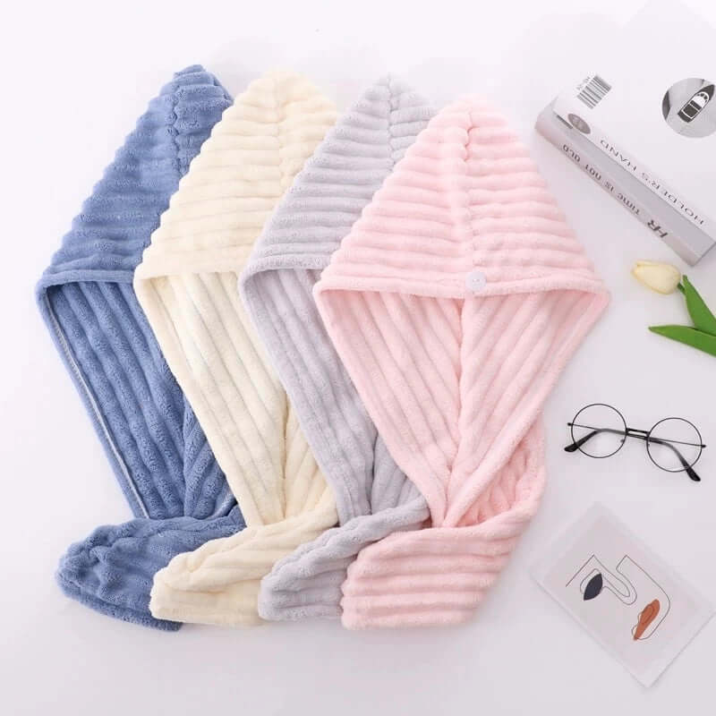 Mikrofaser Haartrockentuch - Schnelltrocknend & Schonend