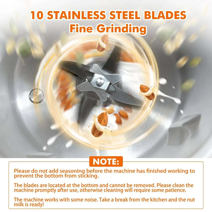 Multifunktionaler 8-in-1 Nussmilchbereiter