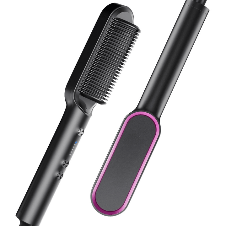 Glättende Haarbürste - 5 Heizstufen, schnelles Aufheizen