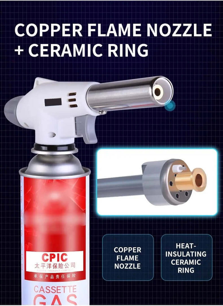 Tragbarer Gasbrenner mit Hochtemperaturflamme