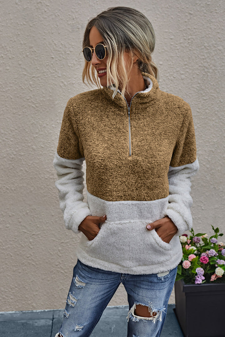 Reißverschluss-Taschenoberteil für Damen